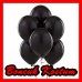 Siyah Balon 10 adet
