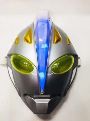 Işıklı Uzaylı Robot Maskesi